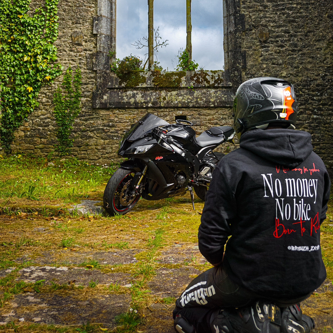 HOODIE NO MONEY NO BIKE