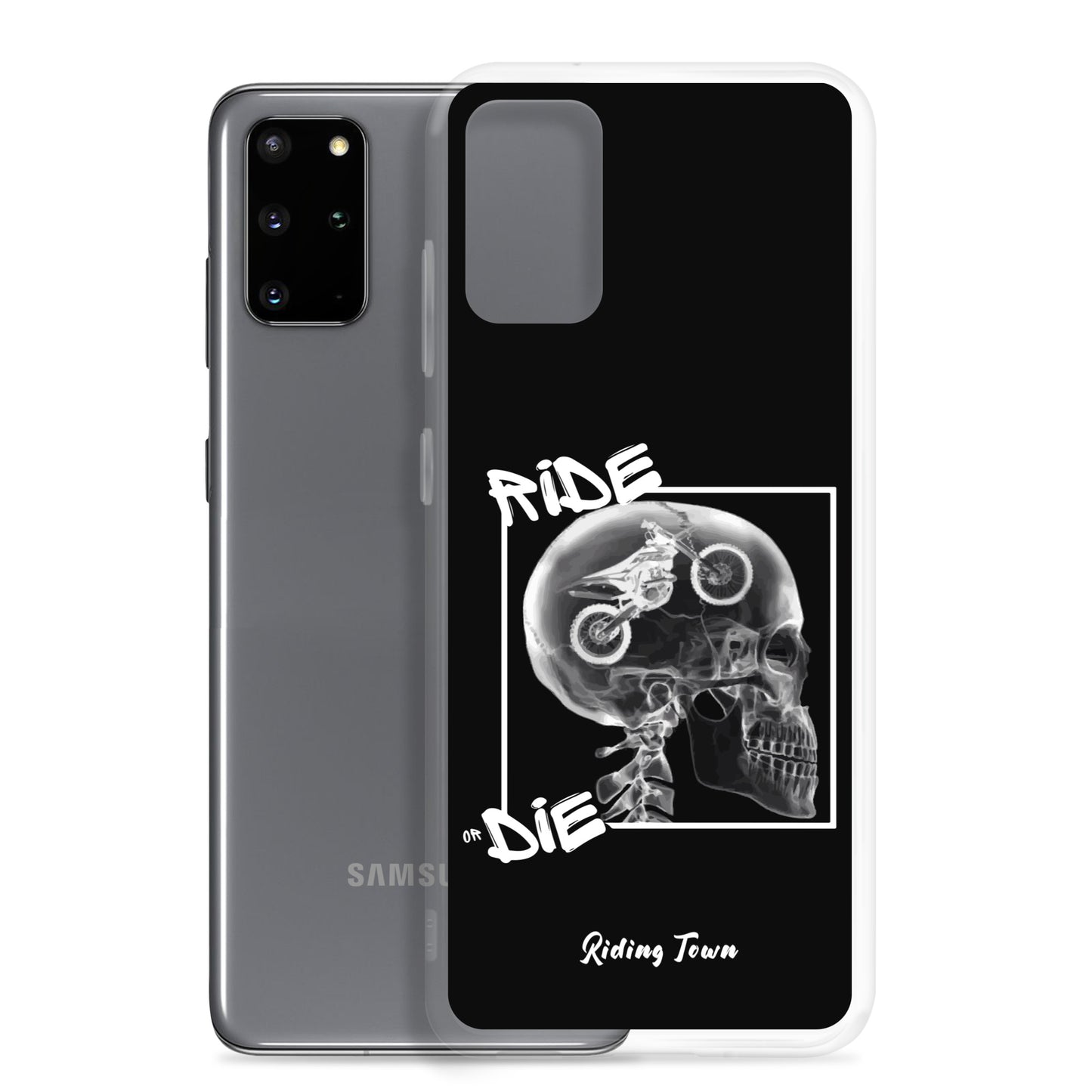 Coque Samsung® - RADIO - Noire - Riding Town